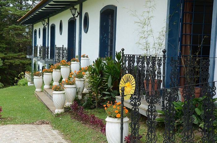 Hotel Fazenda das Araucárias funciona em antigo casarão de fazenda reformado (Divulgação)