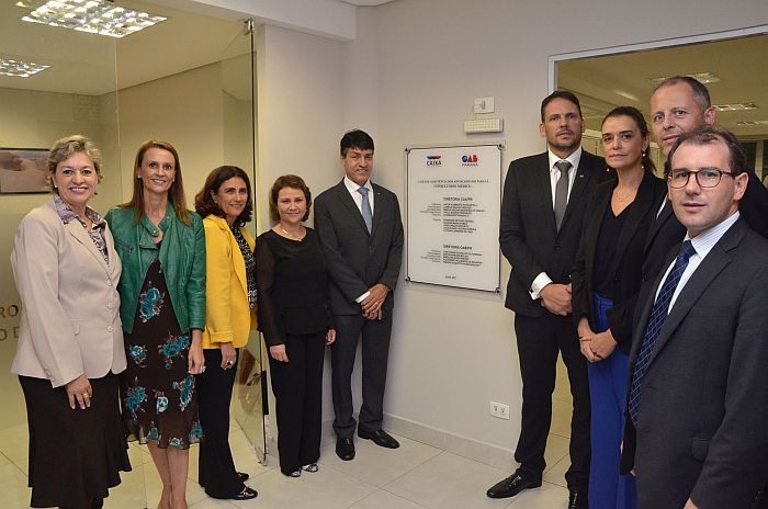 Diretorias da CAA e OAB inauguraram consultório médico na quinta-feira (6) (Zinho Gomes)