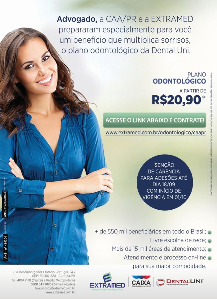 Planos Odontológicos a partir de R$ 20,90 mensais por pessoa - Foto: Divulgação