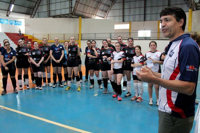 Jogos dos Advogados do Paraná teve competição de vôlei feminino - Foto: Divulgação