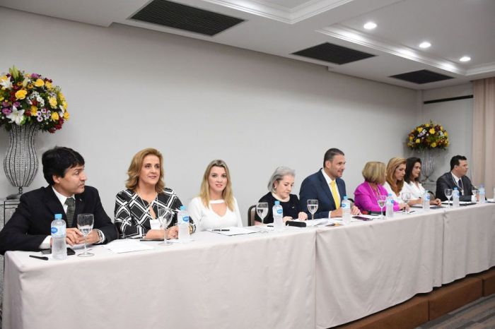O presidente Artur Piancastelli integrou a mesa na solenidade de abertura do evento, na sexta-feira (23) - Foto: Divulgação