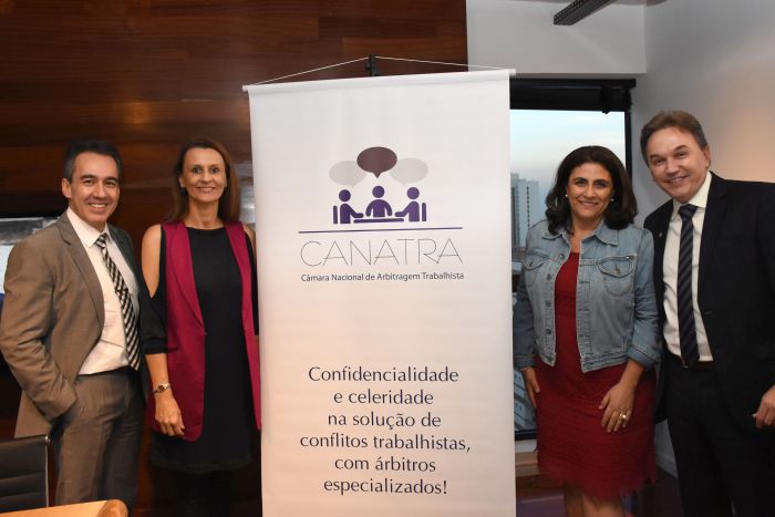 Márcia Heisler e Iolanda Gomes com o vice e o presidente da CANATRA - Foto: Bebel Ritzmann - Com informações da Assessoria de Imprensa da CANATRA