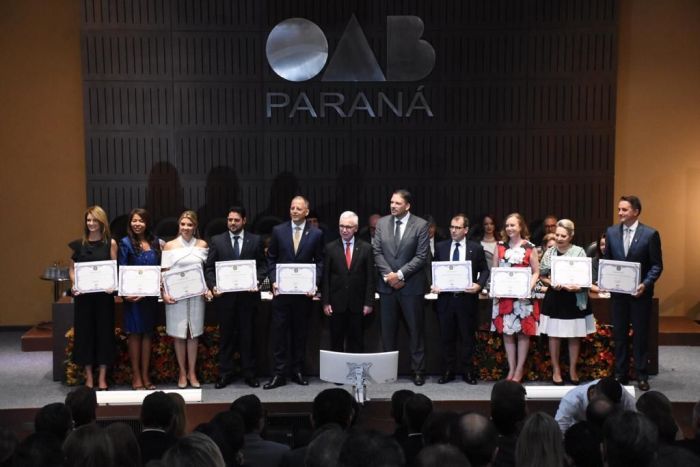 Diplomação da nova diretoria aconteceu na sede da OAB Paraná - Foto: Bebel Ritzmann 