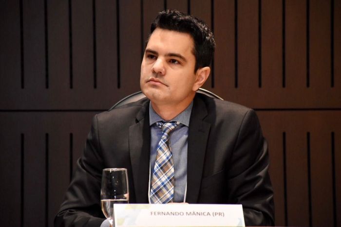 O procurador Fernando Mânica, ministra palestra no dia 27, no plenário do TCE-MS - Foto: Divulgação