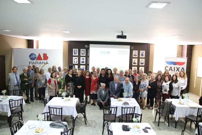 Evento teve a participação de 43 advogados da melhor idade - Foto: Roberta Ling/OAB Paraná