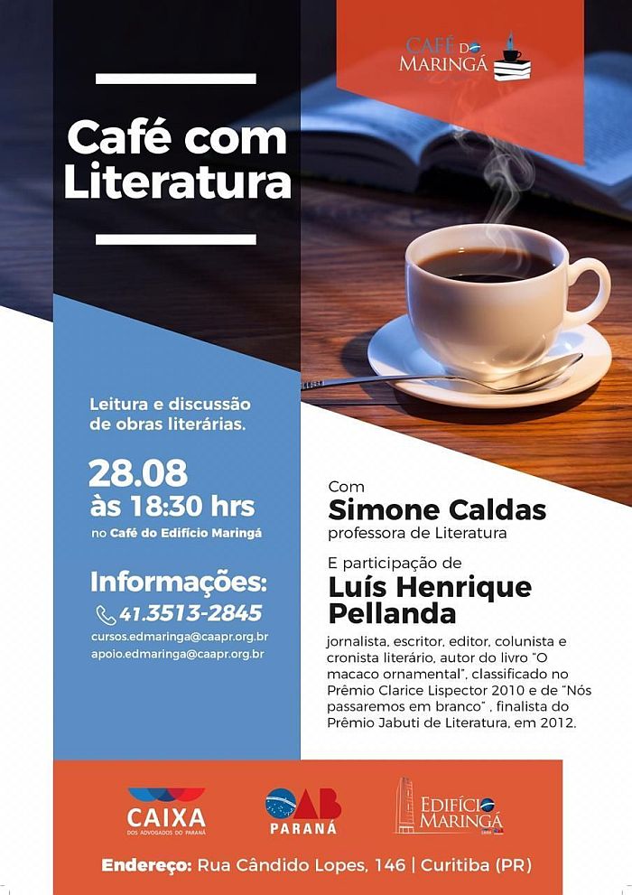 Inscrições para o evento: (41) 3513-2845 ou cursos.edmaringa@caapr.org.br - Foto: Divulgação