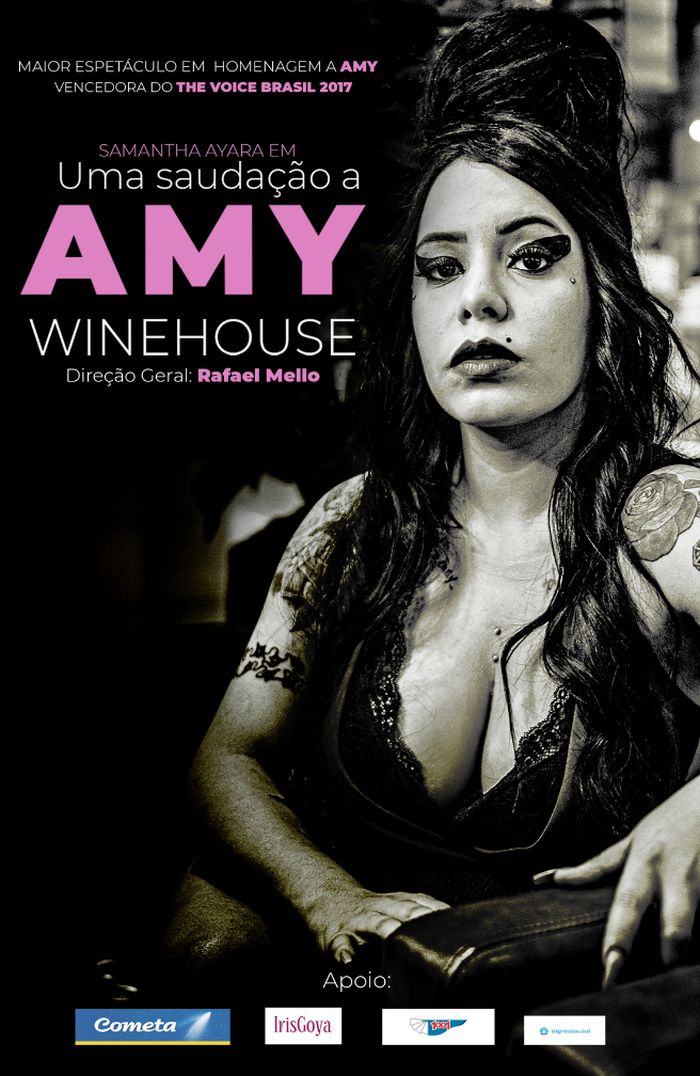 Samantha Ayara traz para Curitiba tributo a Amy Winehouse - Foto: Divulgação
