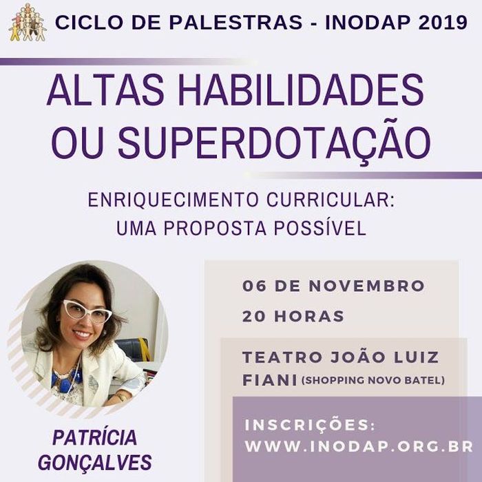 Curso acontece nesta quarta-feira (06), às 20h, no Teatro João Luiz Fiani - Foto: Divulgação