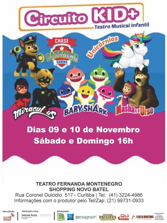 Teatro Fernanda Montenegro recebe o espetáculo infantil Clube Kids - Foto: Divulgação