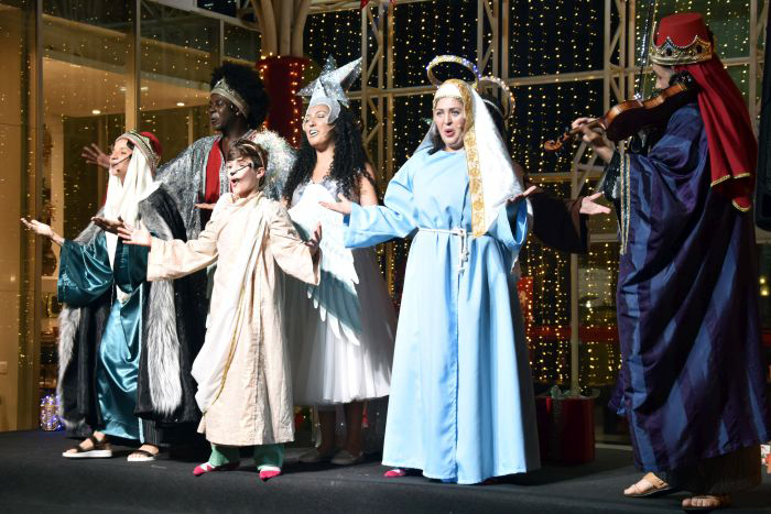 Auto de natal é encenado pelos atores do grupo de Teatro Regina Vogue - Foto: Letícia Rochael