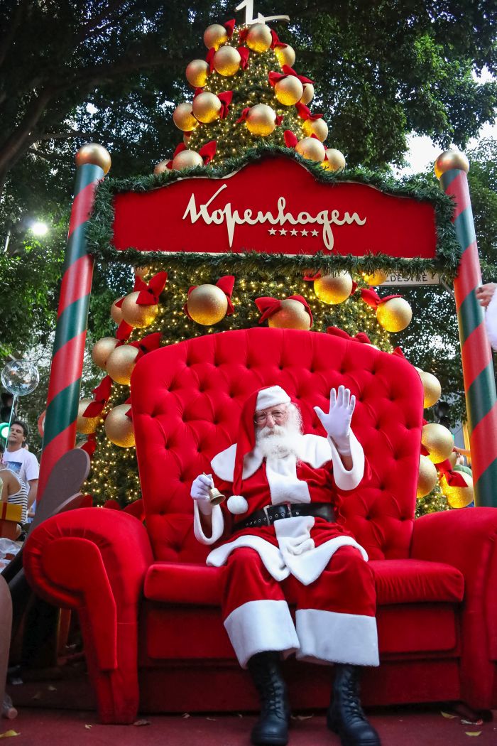 Papai Noel também encantou o público - Foto: Divulgação
