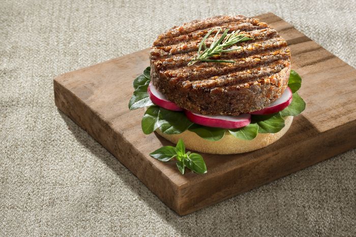 Vegetal Burguer pode ser usado para preparar hambúrgueres, almôndegas e quibes - Foto: Divulgação