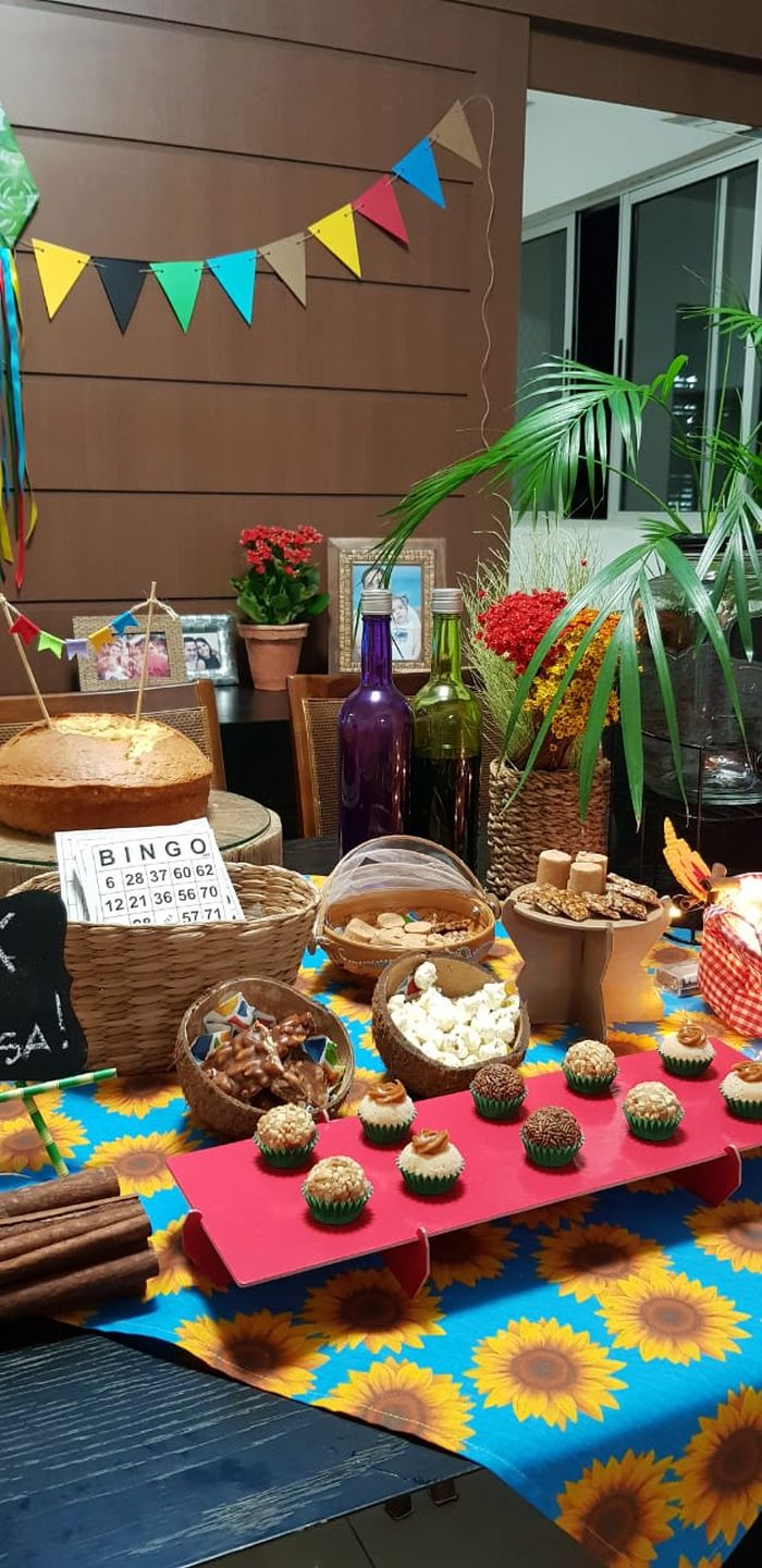  A Festas Ecológicas fez parceira com outros empreendedores de Londrina e montou o Kit Arraiá, que combina decoração e alimentos típicos das festas juninas - Foto: Divulgação