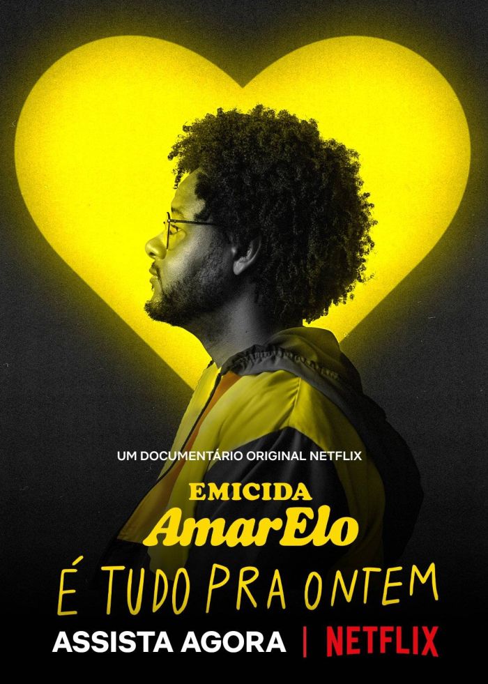 Em AmarElo, disponível na Netflix, Emicida faz um resgate da história do Brasil sob a perspectiva do povo negro - Foto: Divulgação