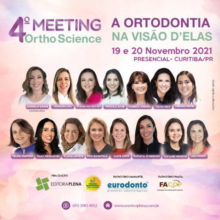  4º Meeting Ortho Science acontecerá nos dias 19 e 20 de novembro, em Curitiba - Foto: Divulgação 
