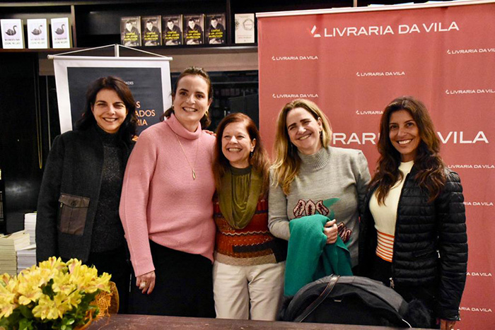 Luiza Helena Rocha e autoras - Foto: Bebel Ritzmann