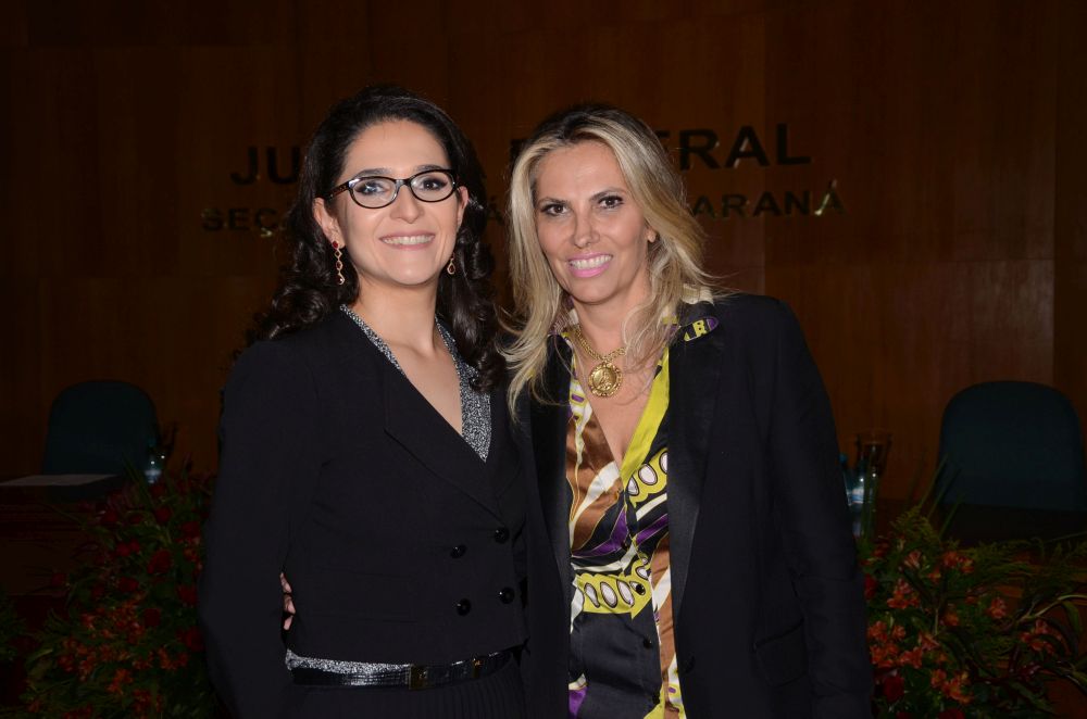 Juíza Patrícia e a vice-governador do Paraná Cida Borghetti (Bebel Ritzmann)