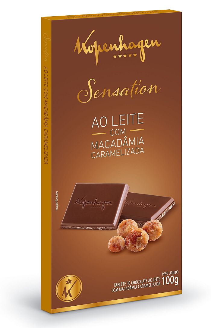 Novo sabor: Ao Leite com Macadâmia Caramelizada (Divulgação)