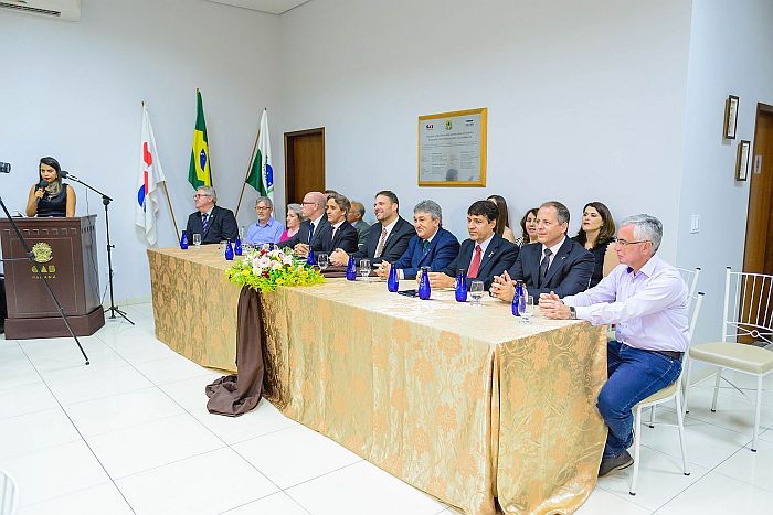 Diretores e conselheiros da Seccional prestigiaram o evento (OAB Assis Chateaubriand)