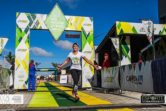 Integrante do projeto Corrida Legal alcança pódio na Meia Maratona de Pinhais