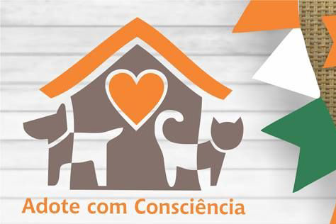 Adote com Consciência com energia na luta de adoção dos pets